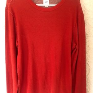 Men's Gap Red Thermal